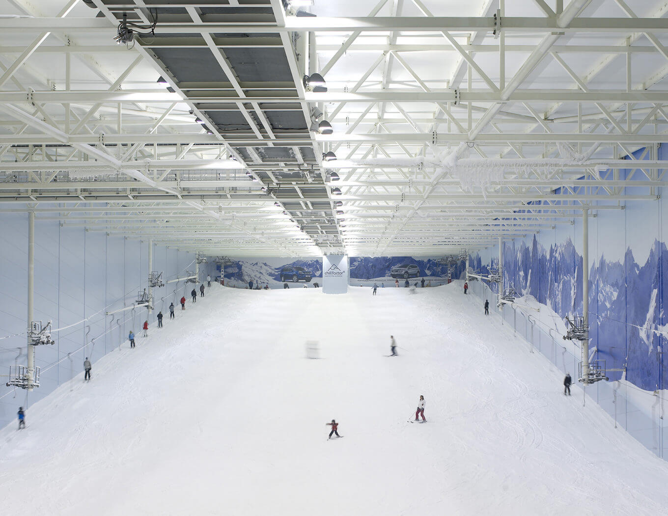 Chill Factore indoor snow centre in Manchester, UK