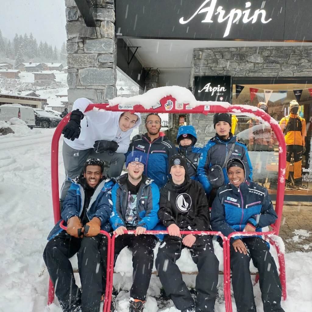 Snow Camp Apprentices in Les Gets 2022