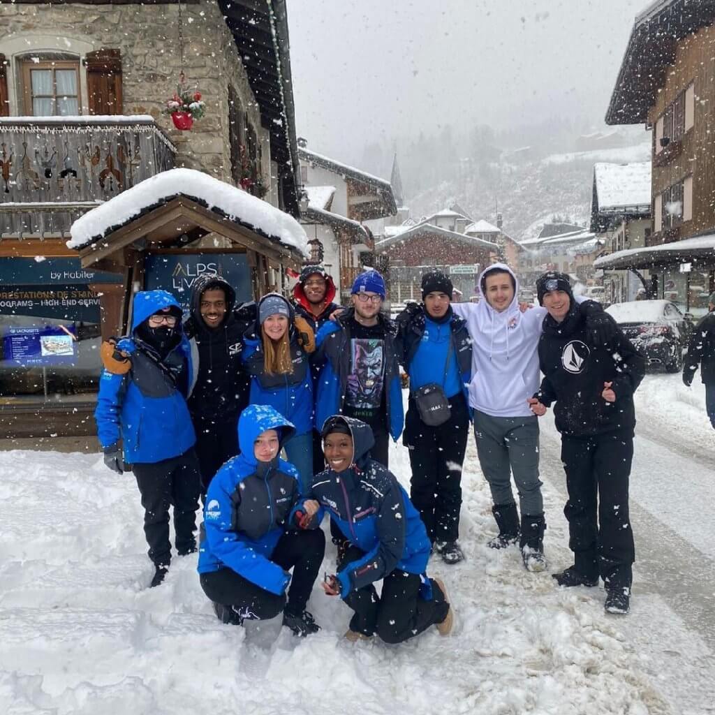 Snow Camp Apprentices in Les Gets 2022