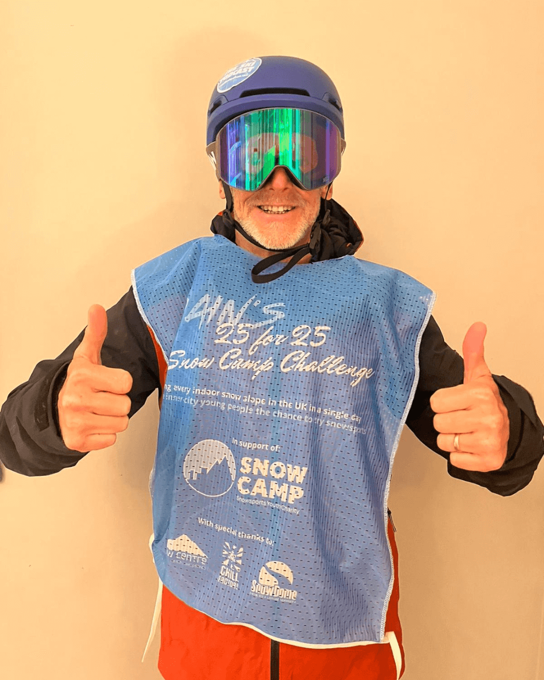 Iain from the ski podcast for snow camp